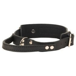 Lder halsbnd "Globus"