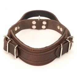 Lder halsbnd "Globus"