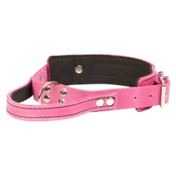 Lder halsbnd "Globus"