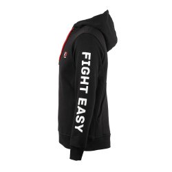 IQ trningshoodie "Train Hard" Unisex, Sort