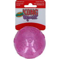 KONG Squeezz Crackle Ball