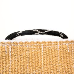 Overtrk RADDOG - Jute/hvidt