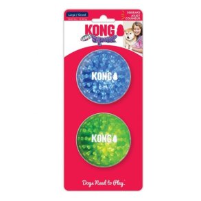 KONG Squeezz Geodz Assorti 2-Pack