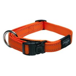 ROGZ Fanbelt halsbnd - med refleks - 20mm 34-56cm